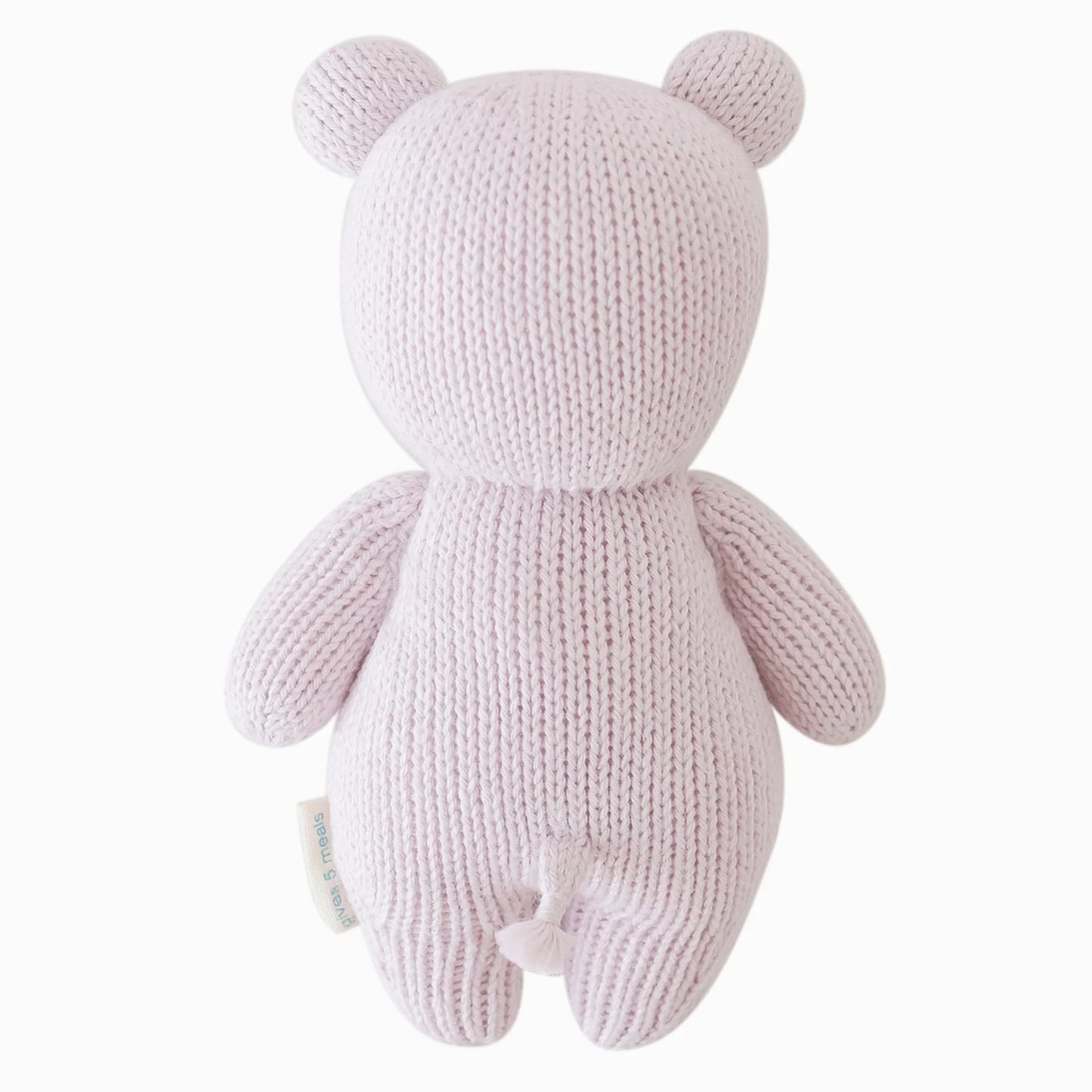 Baby Hippo Hand-Knit Plush