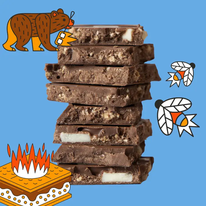 Cabin S'mores Truffle Bar