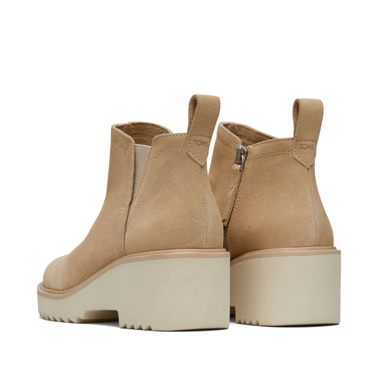 Oat Suede Maude Boot