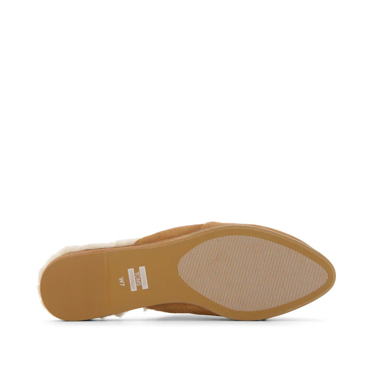 Jade Mule in Cozy Brown