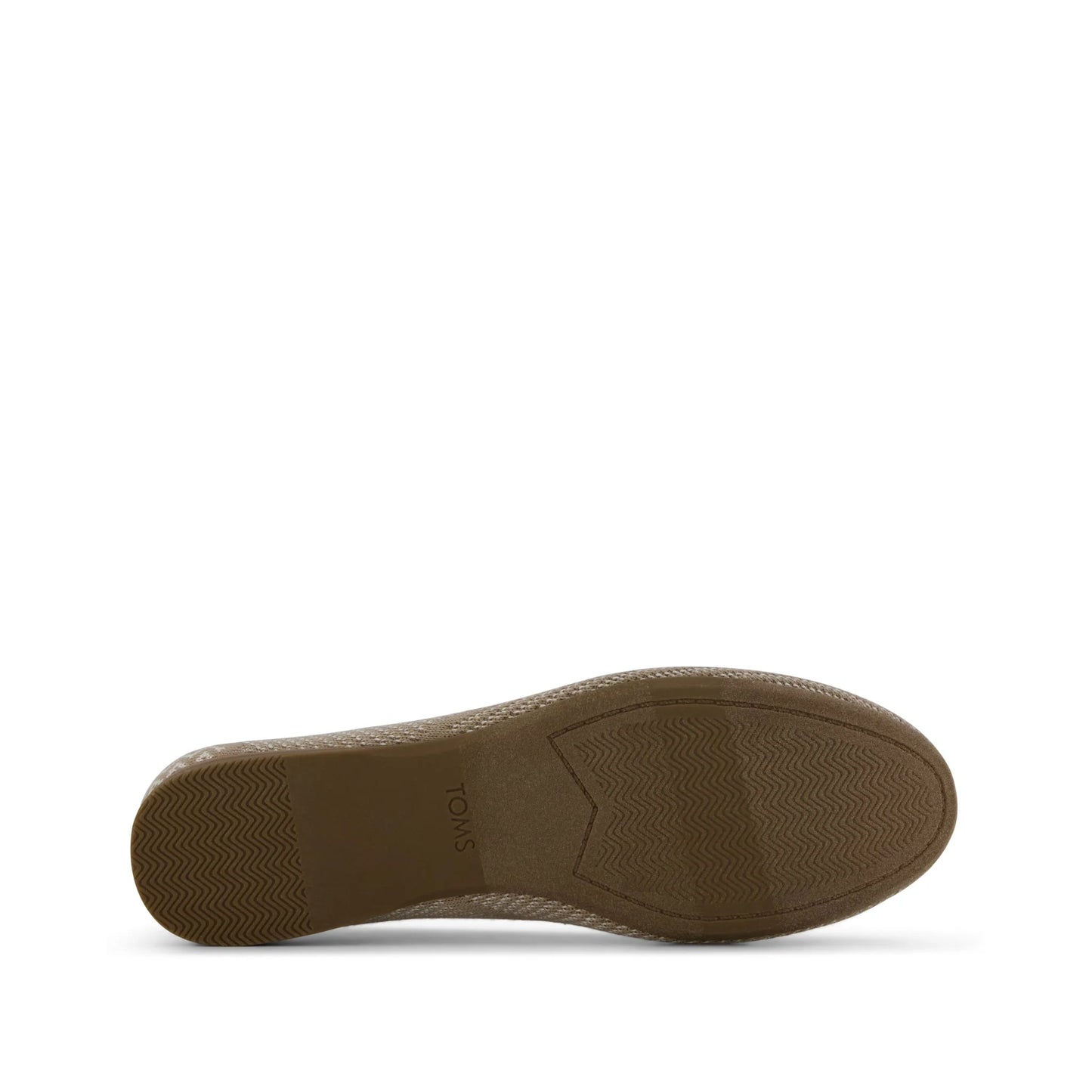 Gemma Flat in Dune Brown Engineered Knit