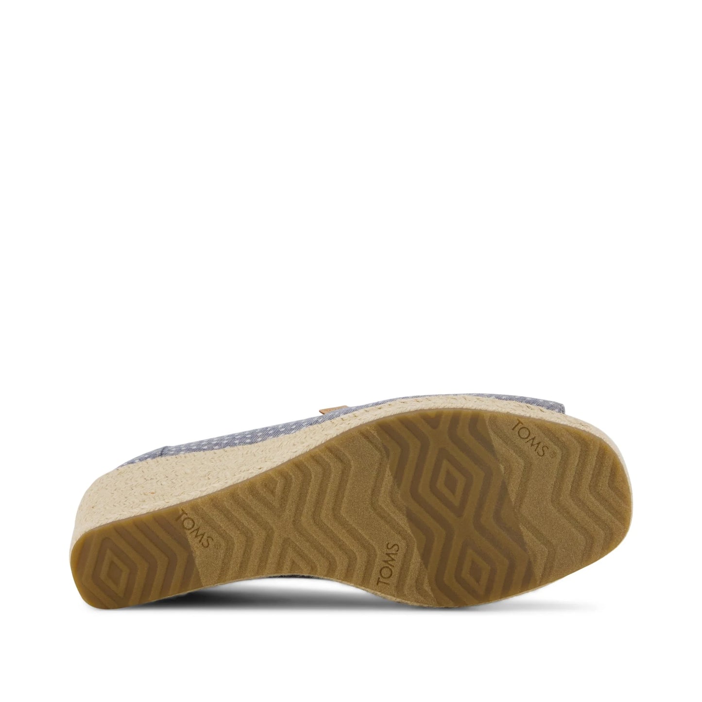 Essential Wedge in Niagara Mist Chambray Dot