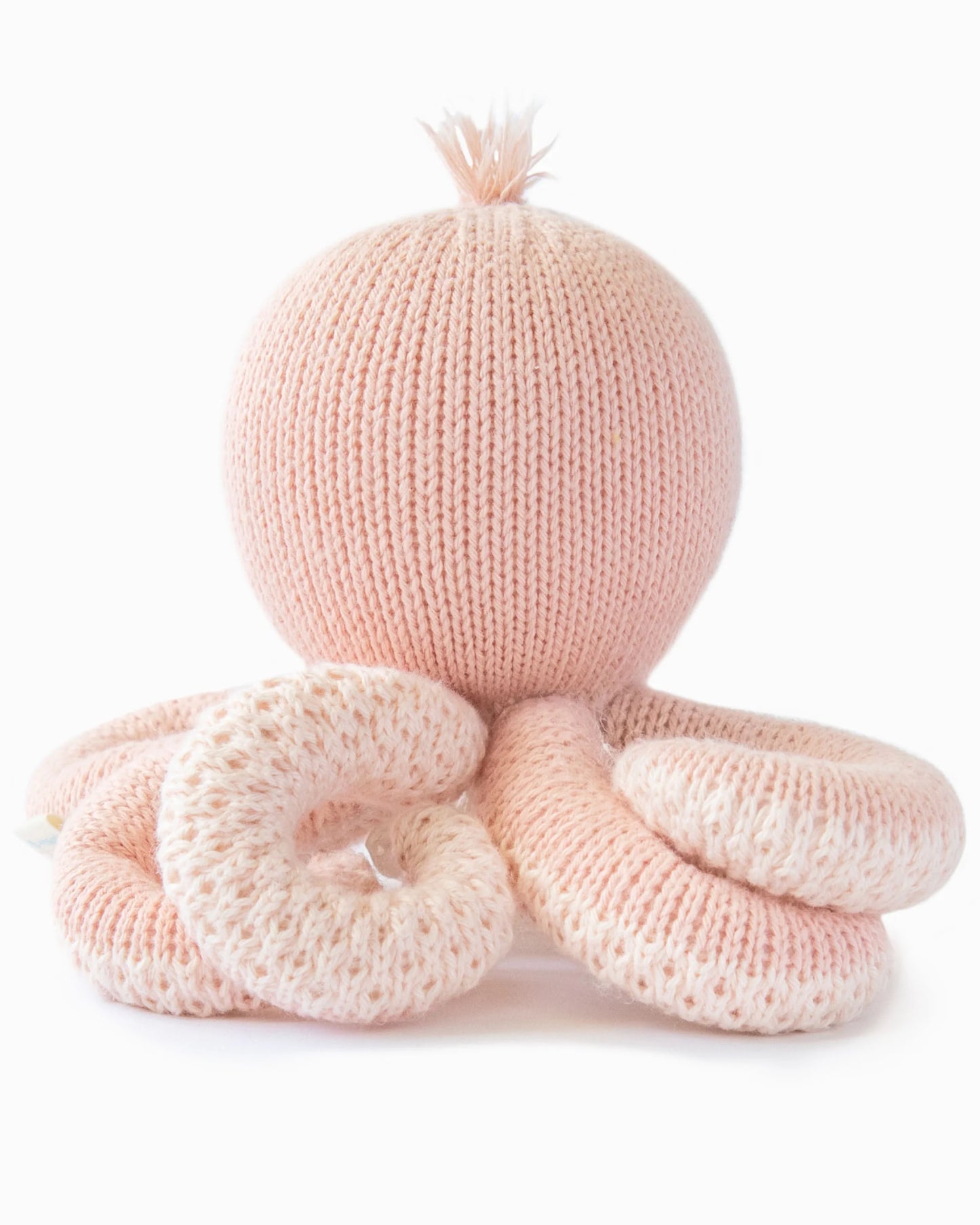 Baby Octopus Hand-Knit Plush
