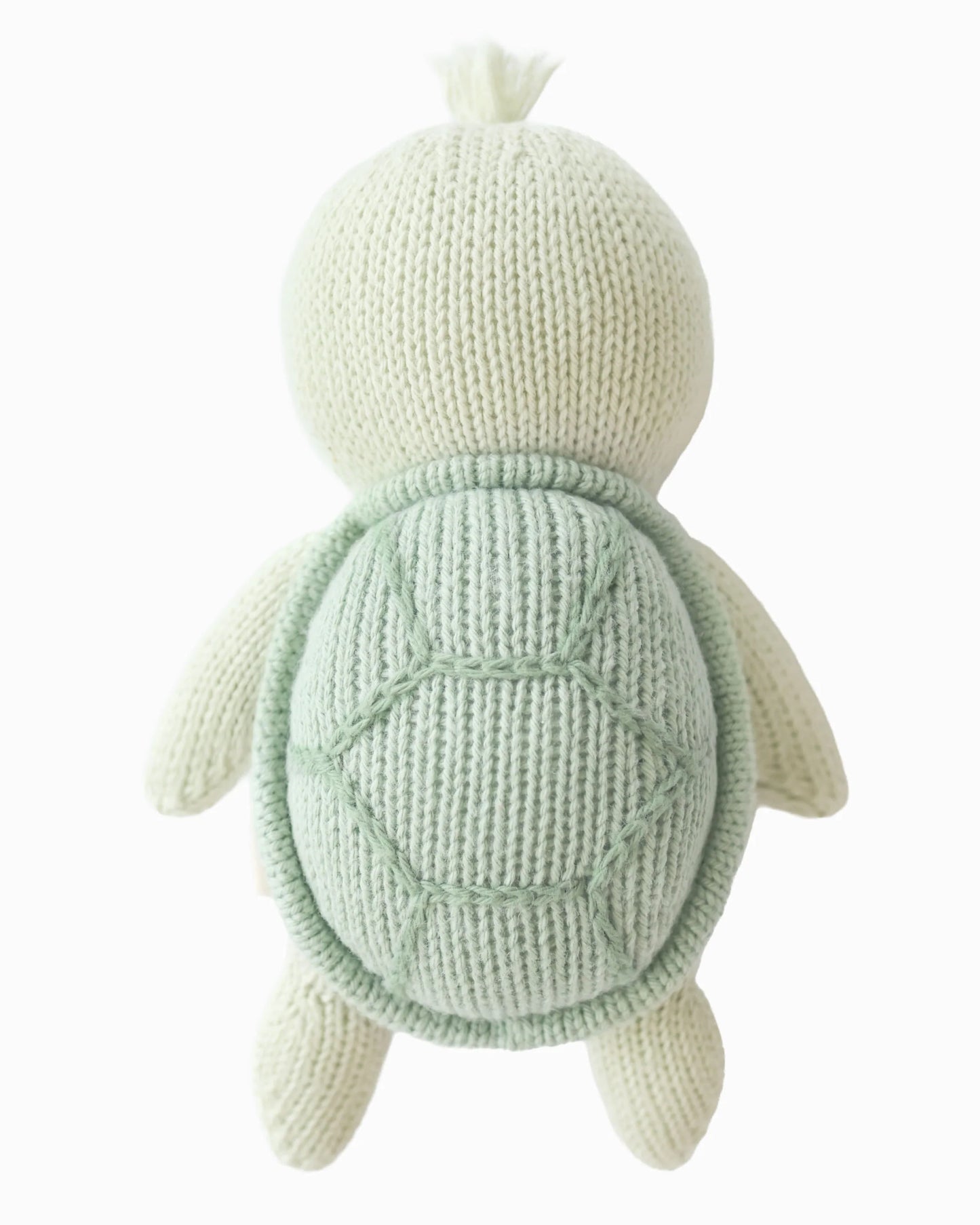 Baby Sea Turtle Hand-Knit Plush