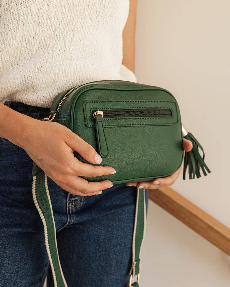 Jacinta Gia Crossbody Bag - Forest Green