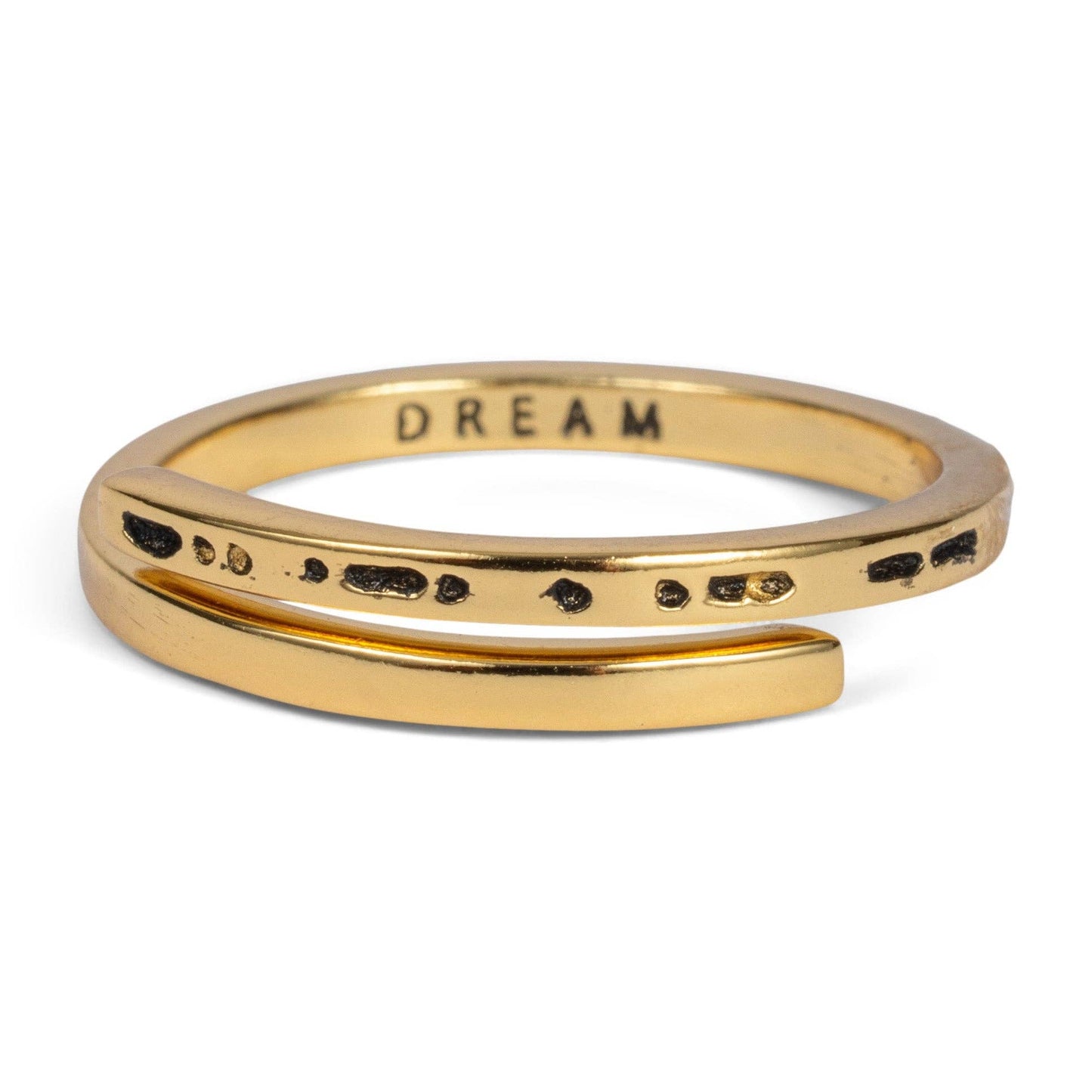 Morse Code Ring - Stamped | DREAM: Dream