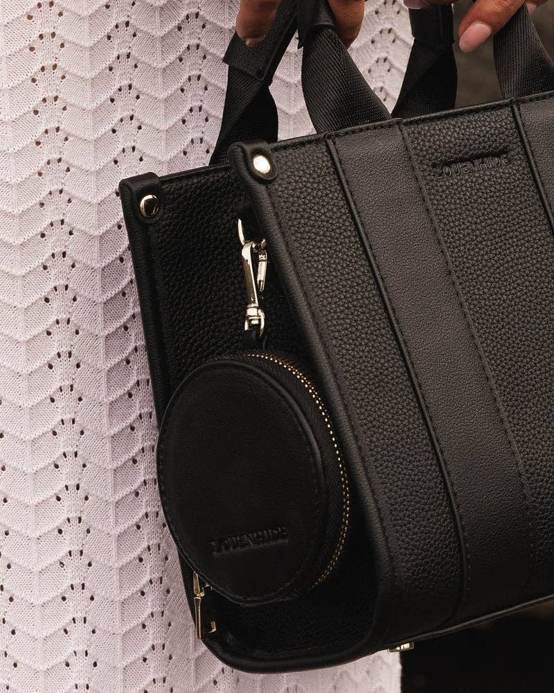 Manhattan Mini Tote Bag in Black