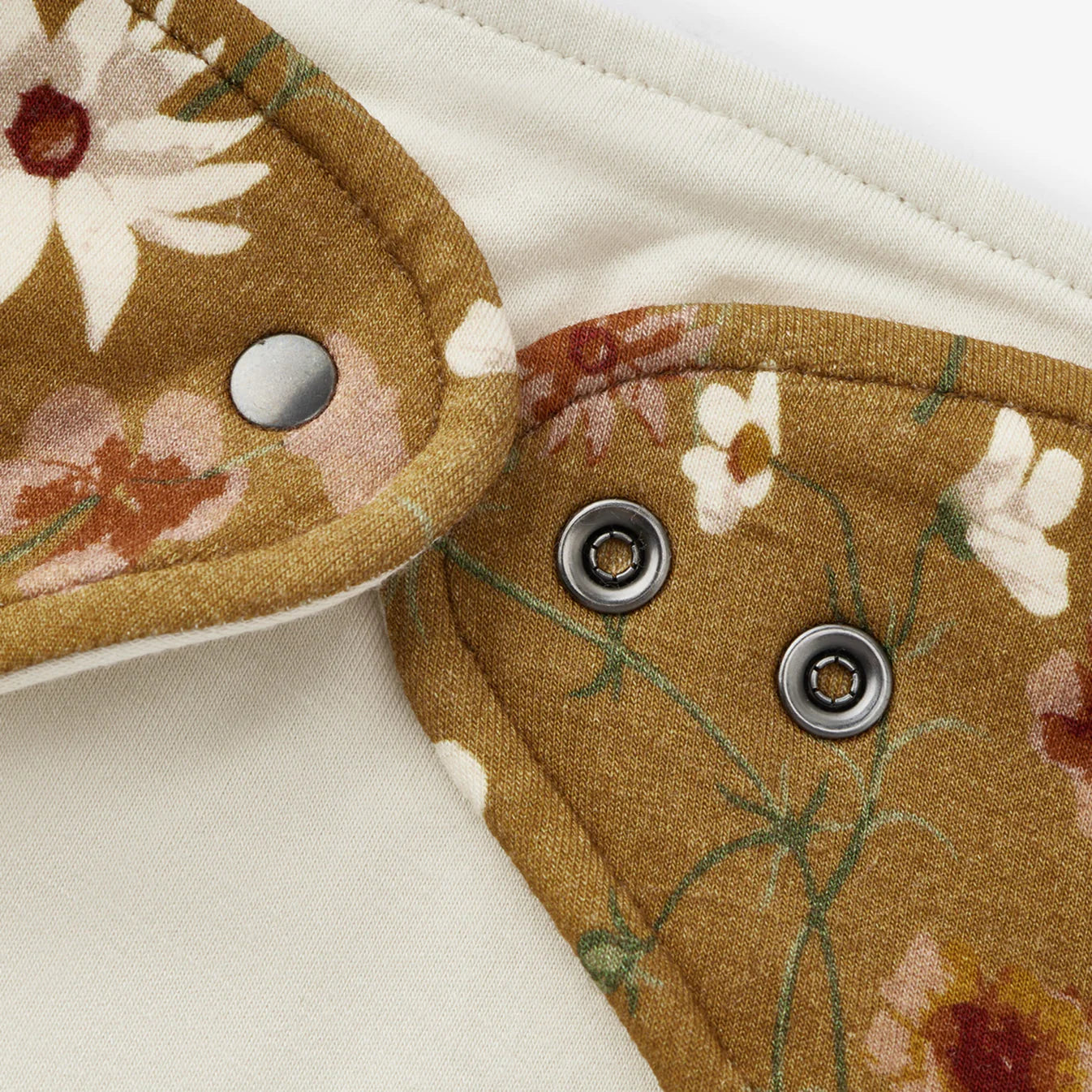Kerchief Bib in Wildflowers