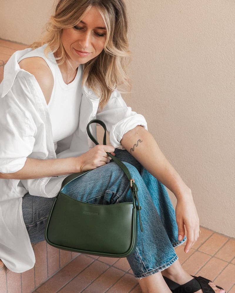 Ivy Shoulder Bag - Forest Green