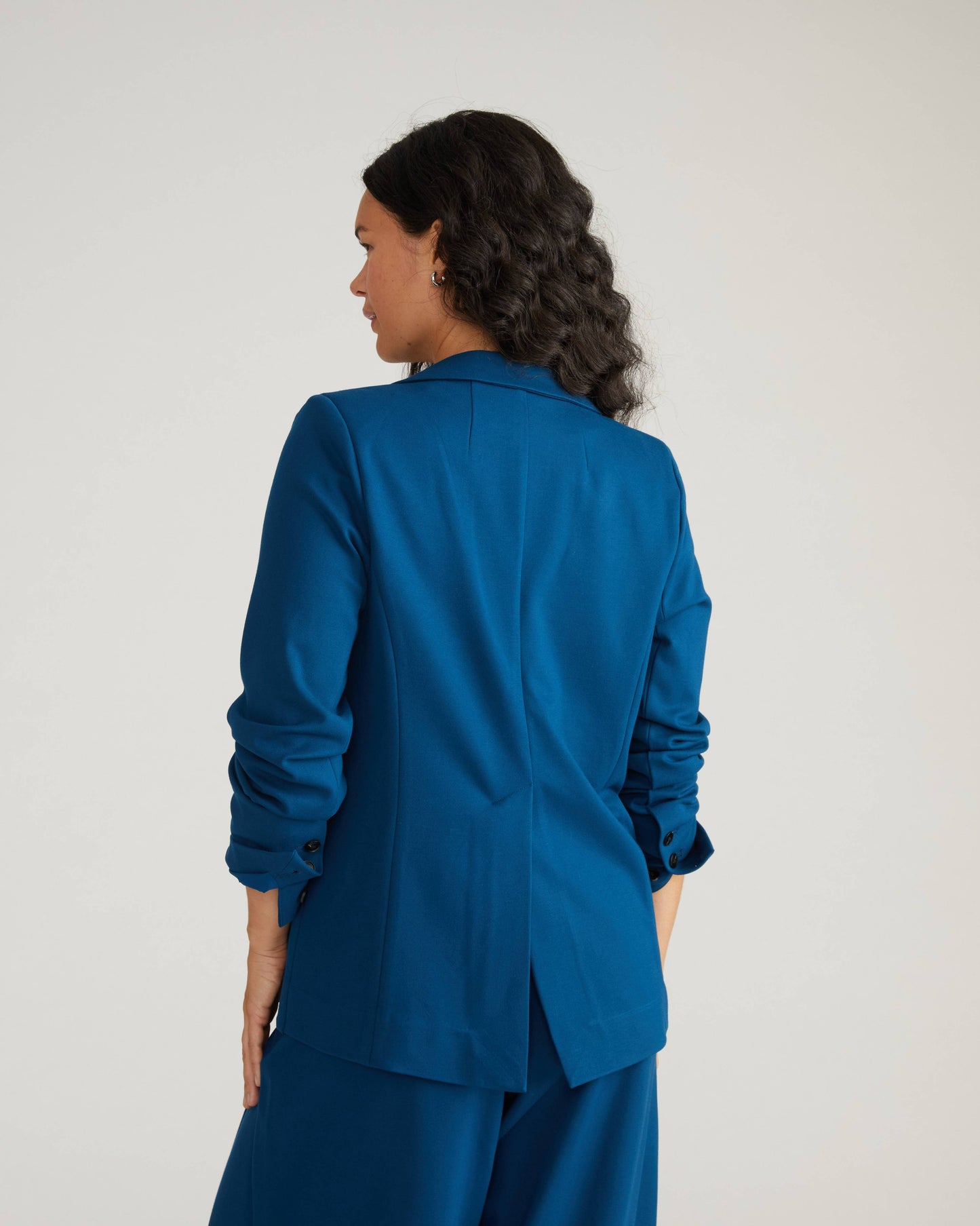 Beas Ponte Blazer in Deep Teal
