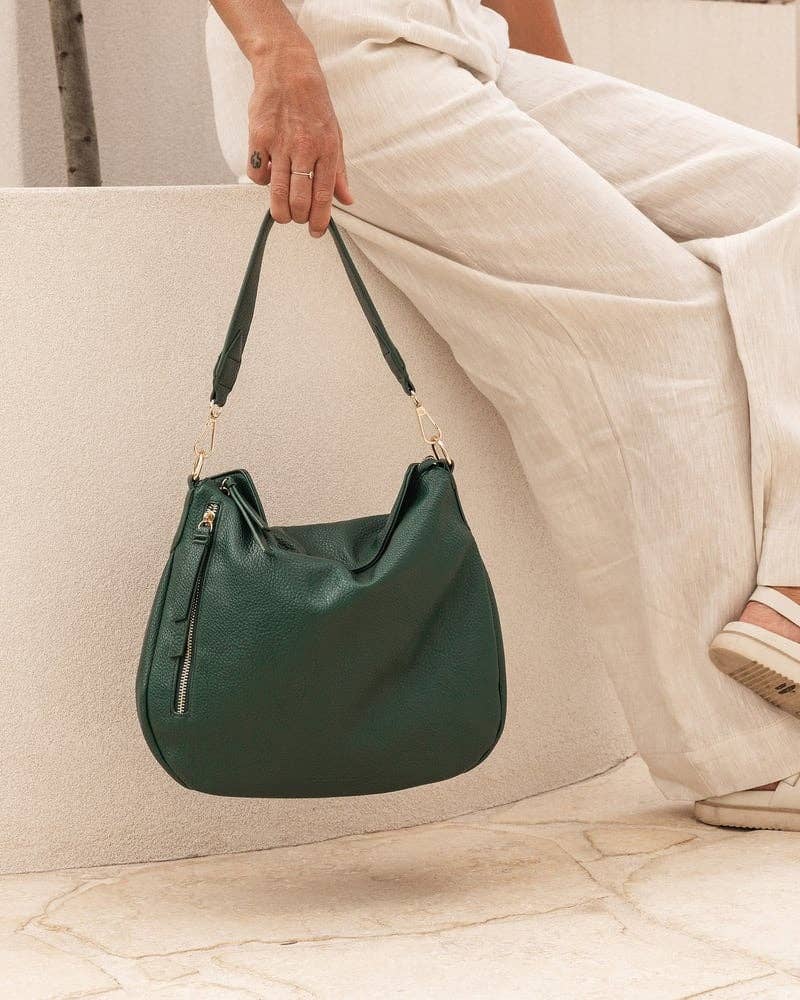 Nadia Shoulder Bag - Forest Green