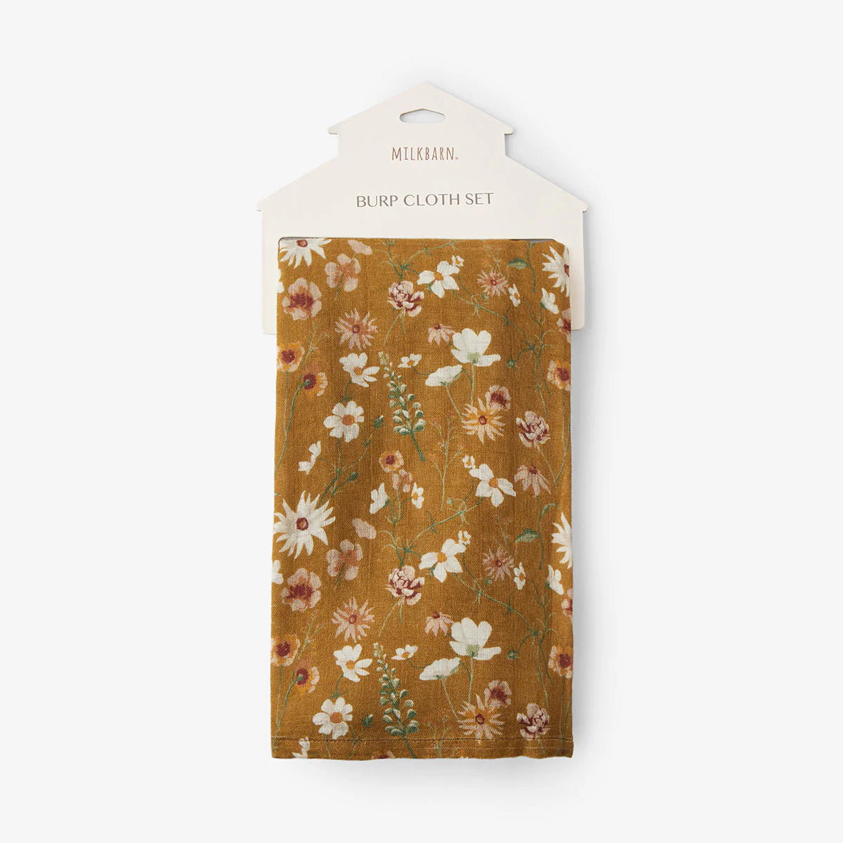 Burp Cloths in Wildflower
