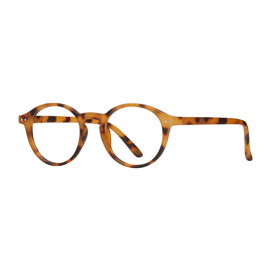 Logan - Soft Honey Tort - Blue Light Filtering Lens