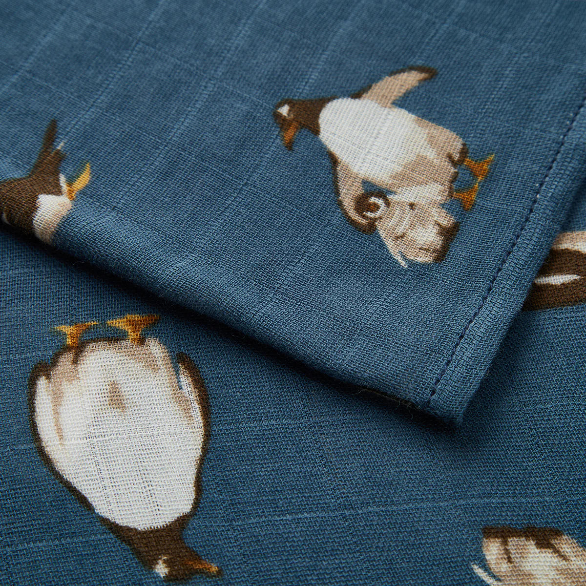 Burp Cloths in Penguins
