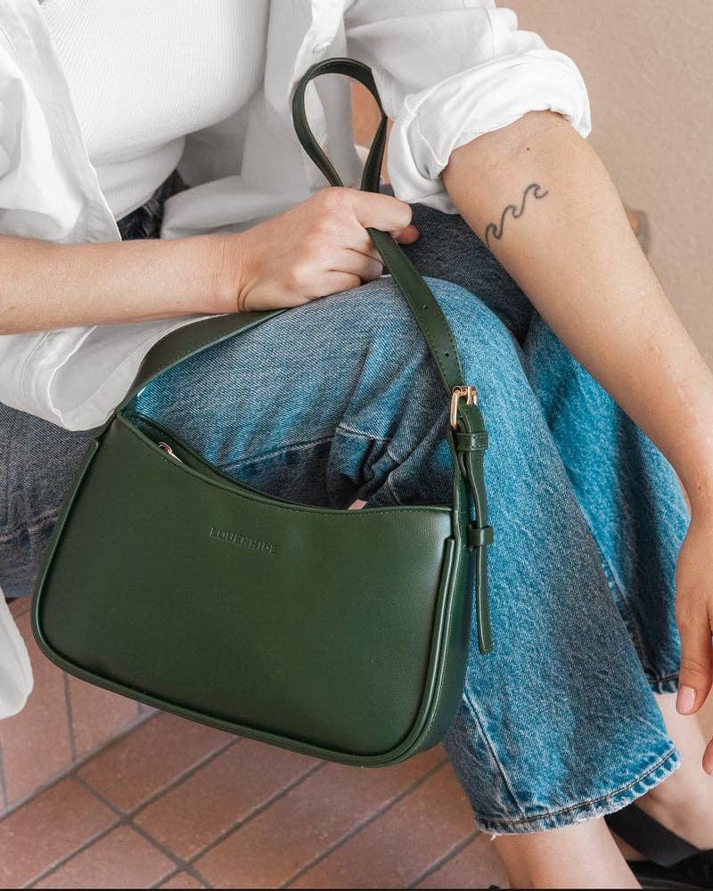 Ivy Shoulder Bag - Forest Green