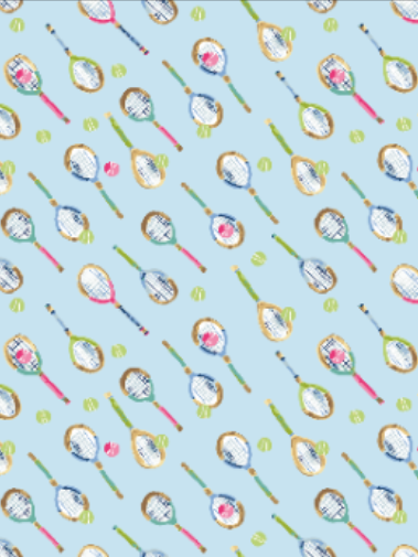 Serve It Up Double Sided Tea Towel