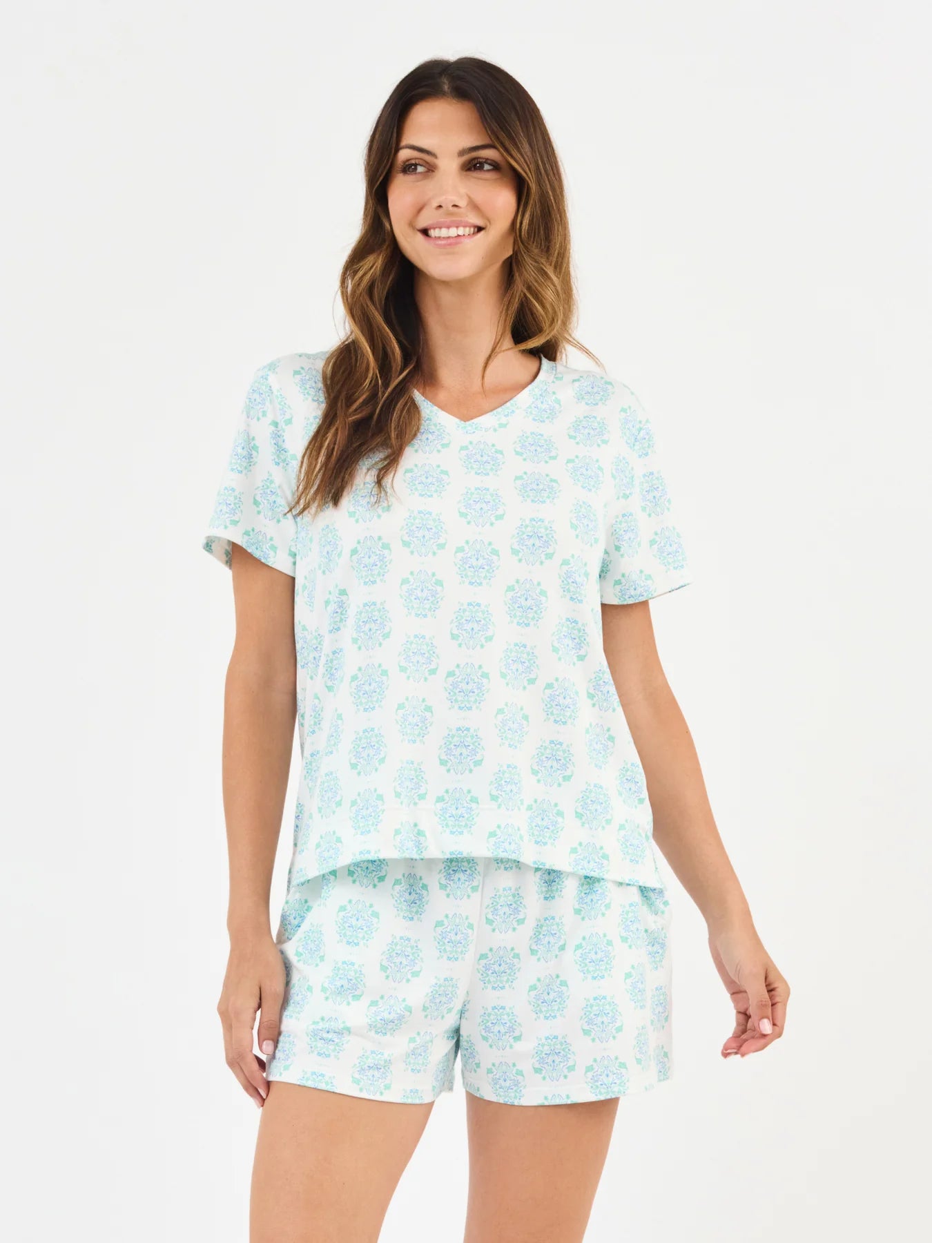 Alli Short Set Pajamas in Dreams