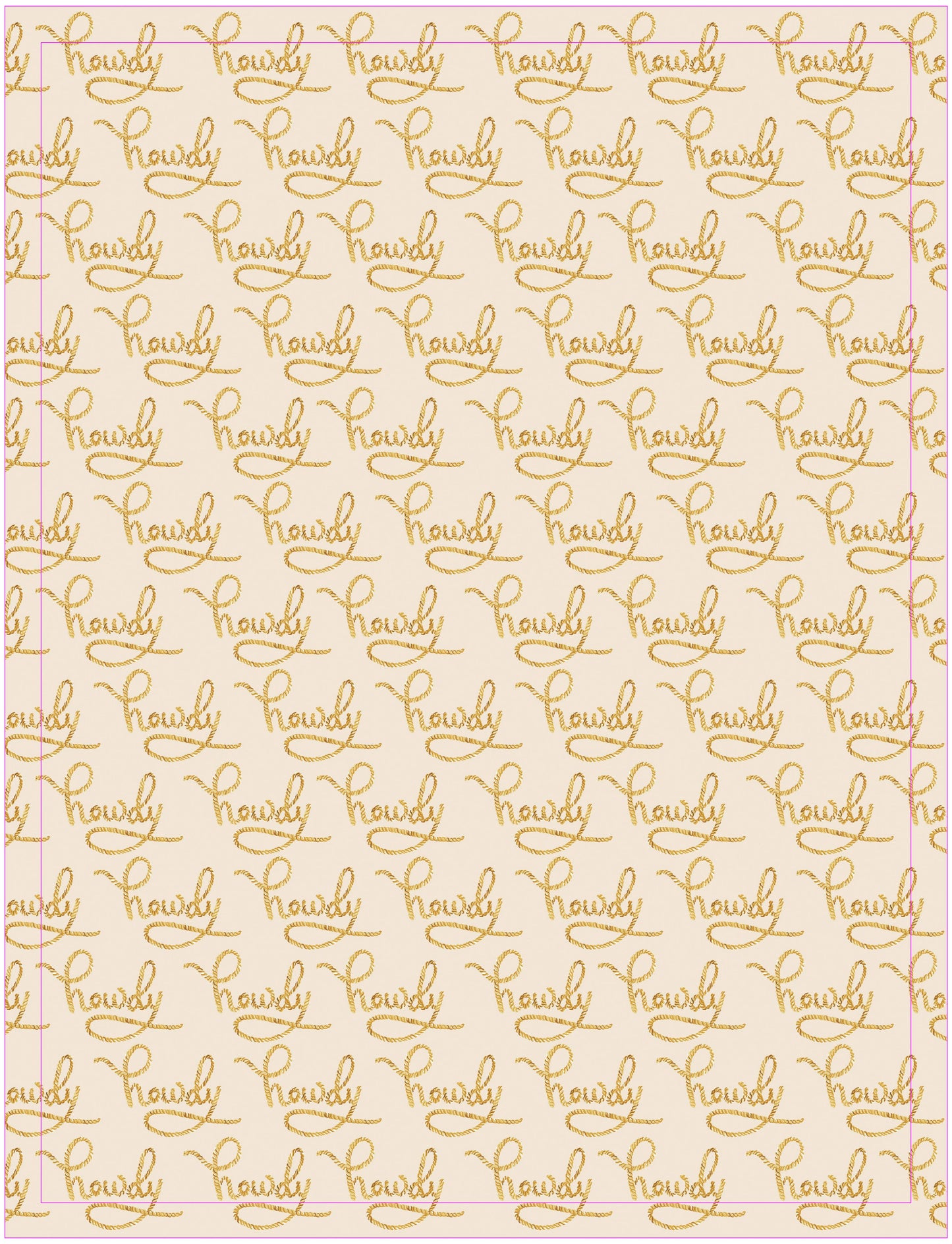 Out West Double Sided Tea Towel