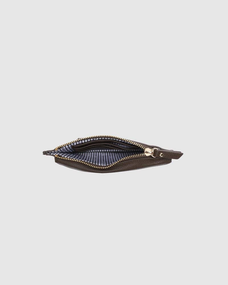 Suki RFID Phone Bag - Chocolate