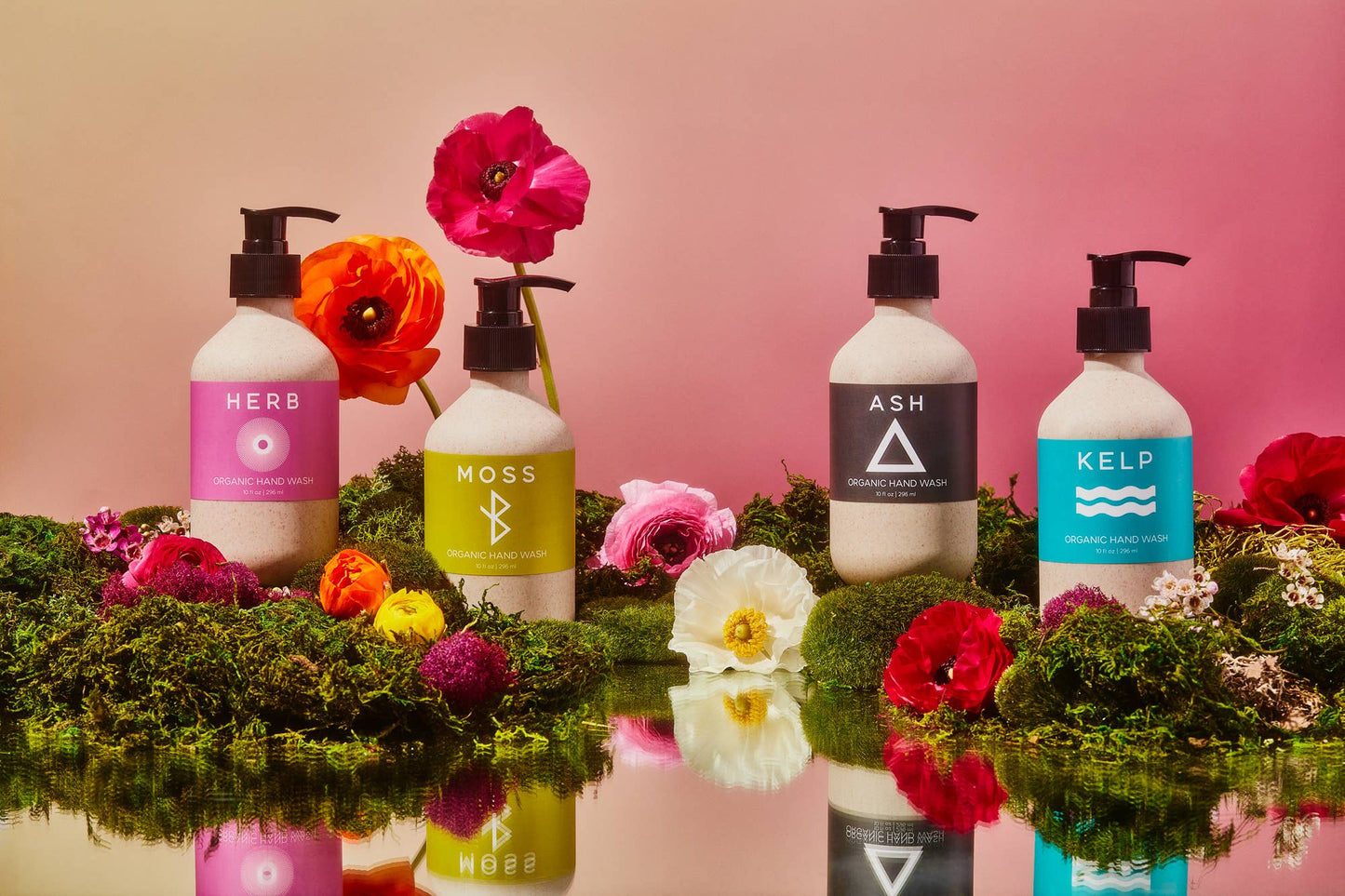 Hallo Iceland Volcanic Ash Liquid Hand Soap