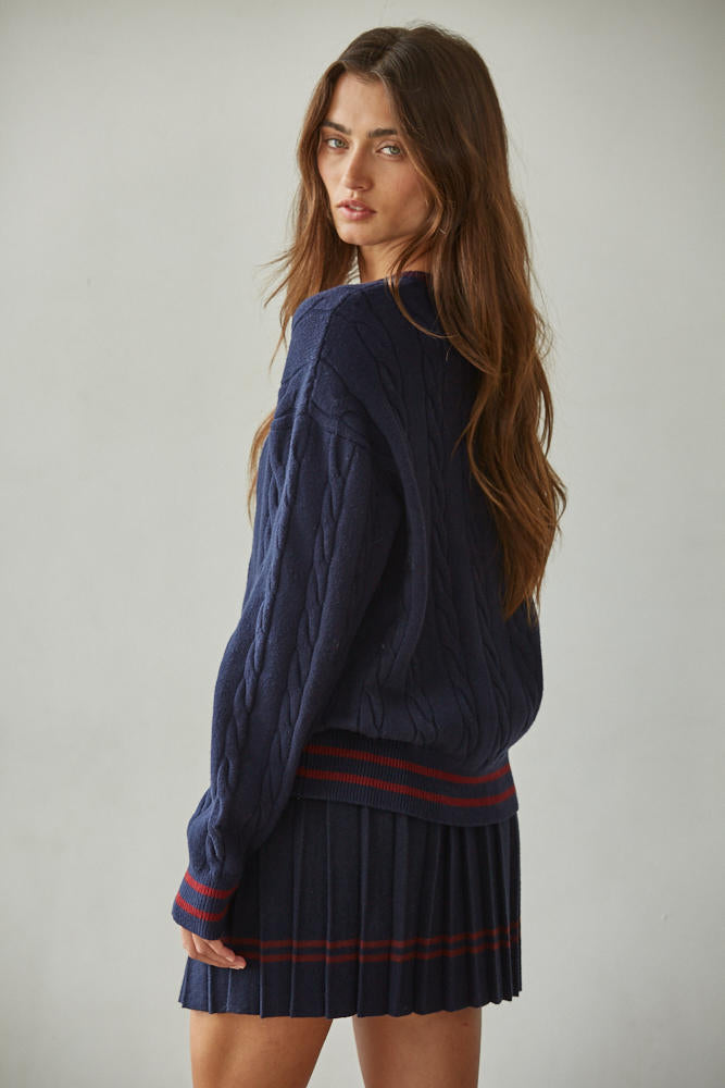 Chatham Cable Knit Pullover