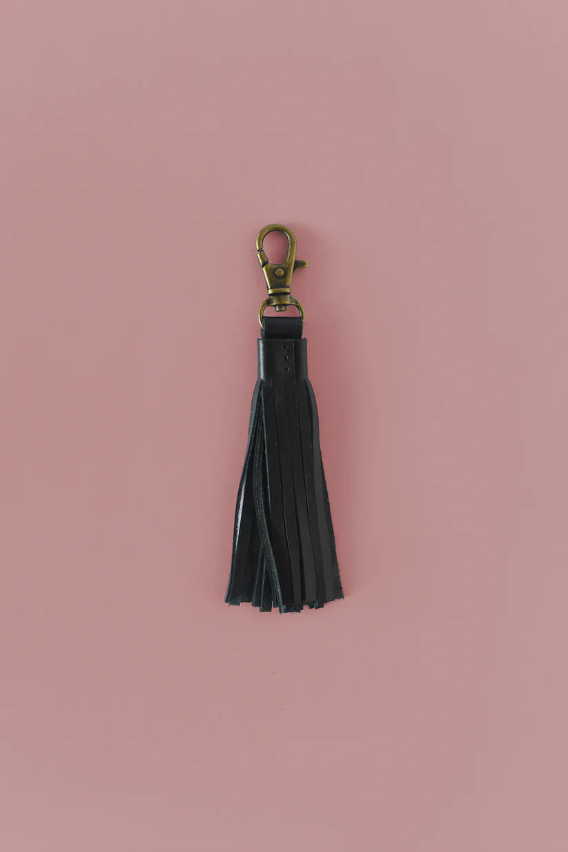 GR Tassel Charm in Black