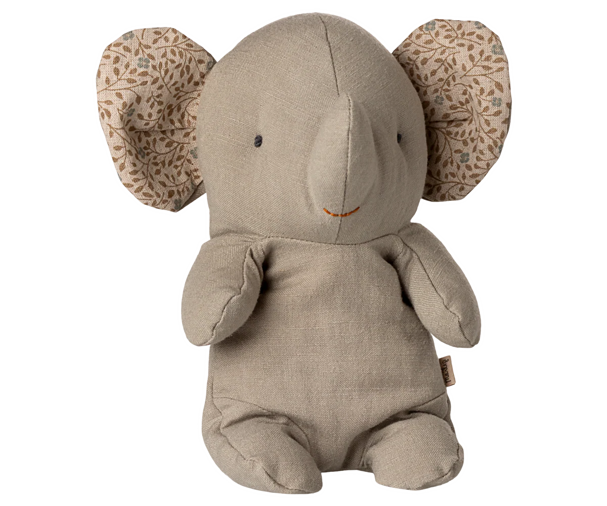 Small Elephant Safari Friend in Iron Grey