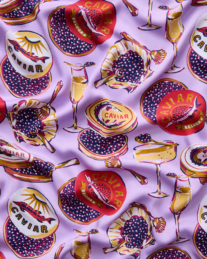 Eco Satin Wildest Dreams Set in Champagne & Caviar