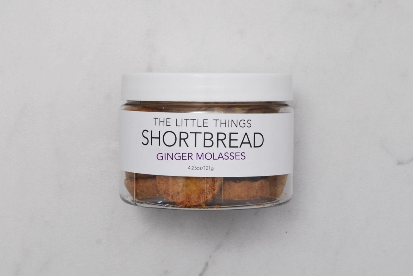 Ginger Molasses Shortbread