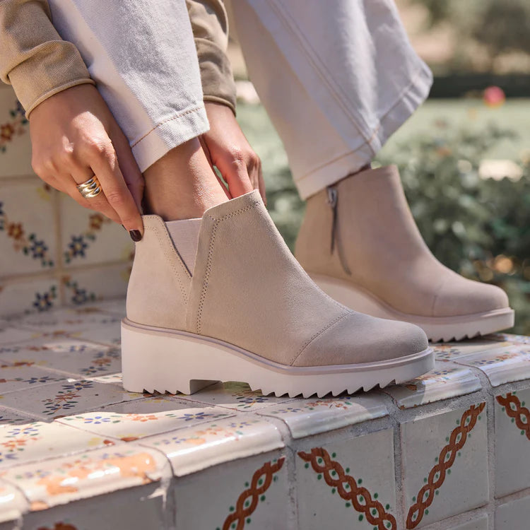 Oat Suede Maude Boot