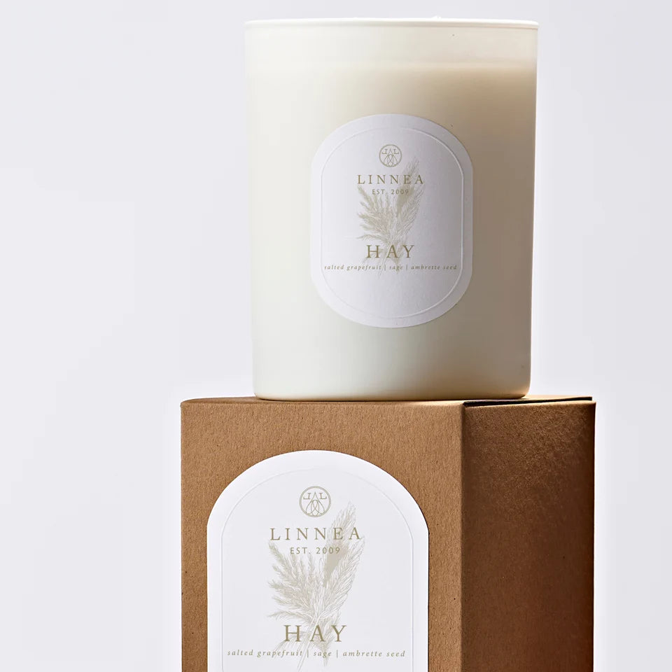 Linnea Hay 2-wick Candle