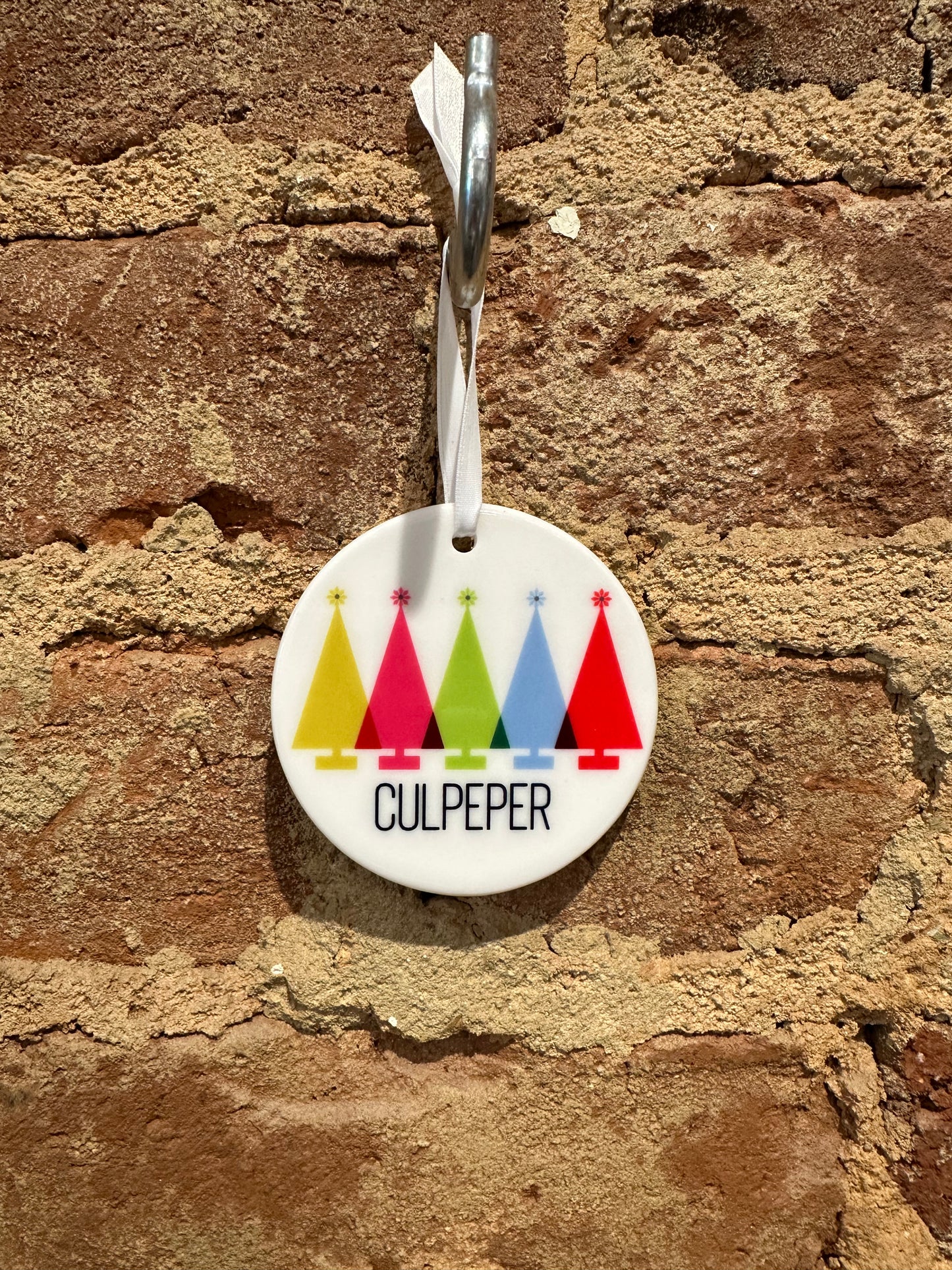 Culpeper Ceramic Ornament - Modern Trees