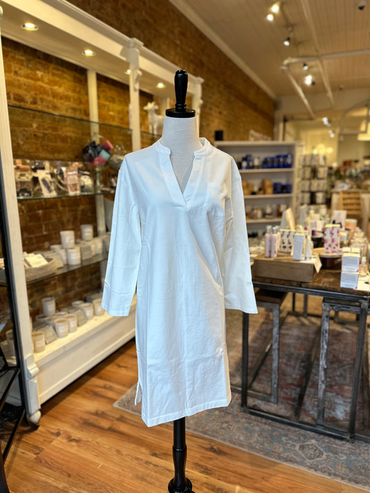 Amelia Dress in White