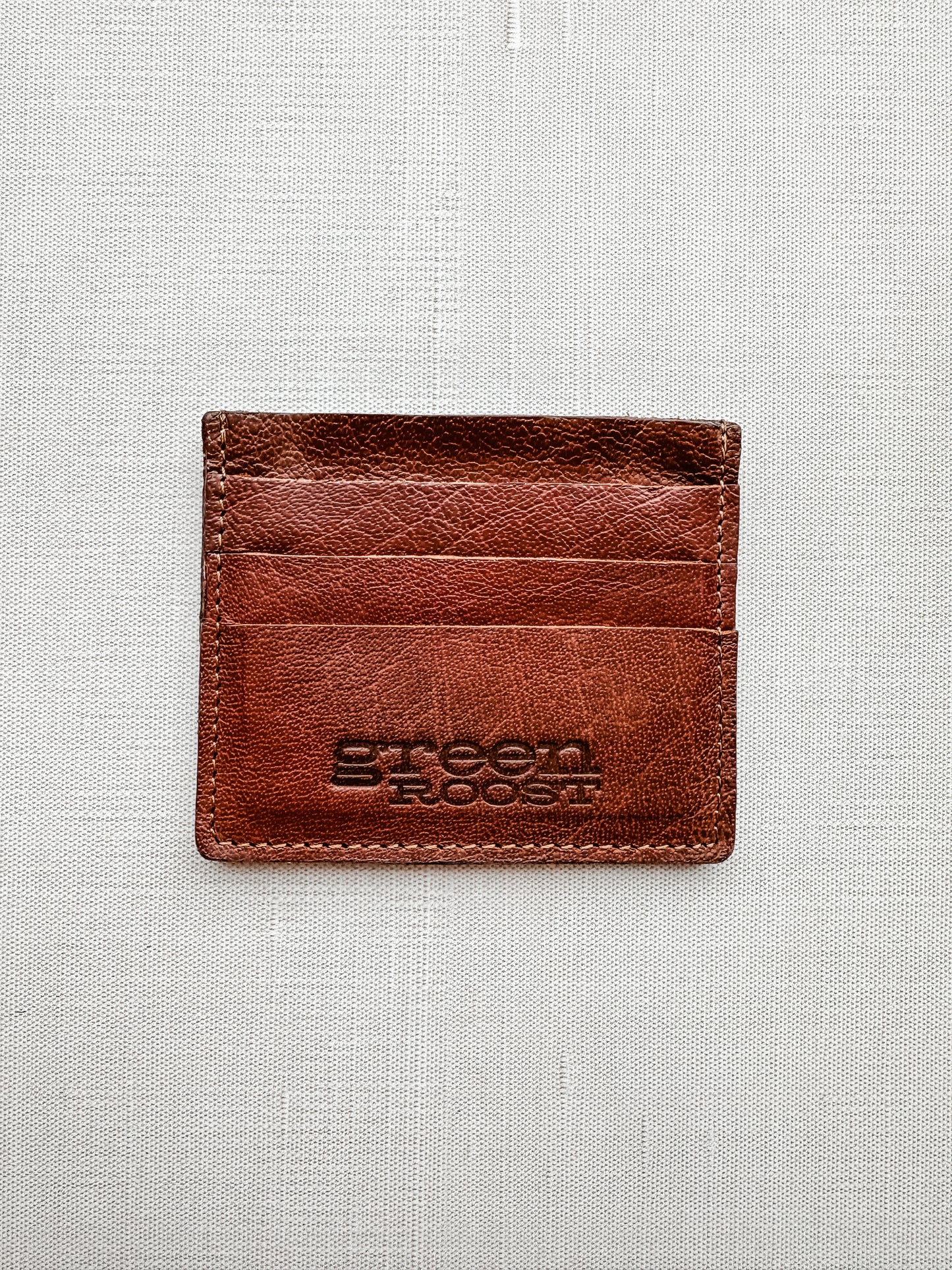 GR Card Wallet in Chestnut