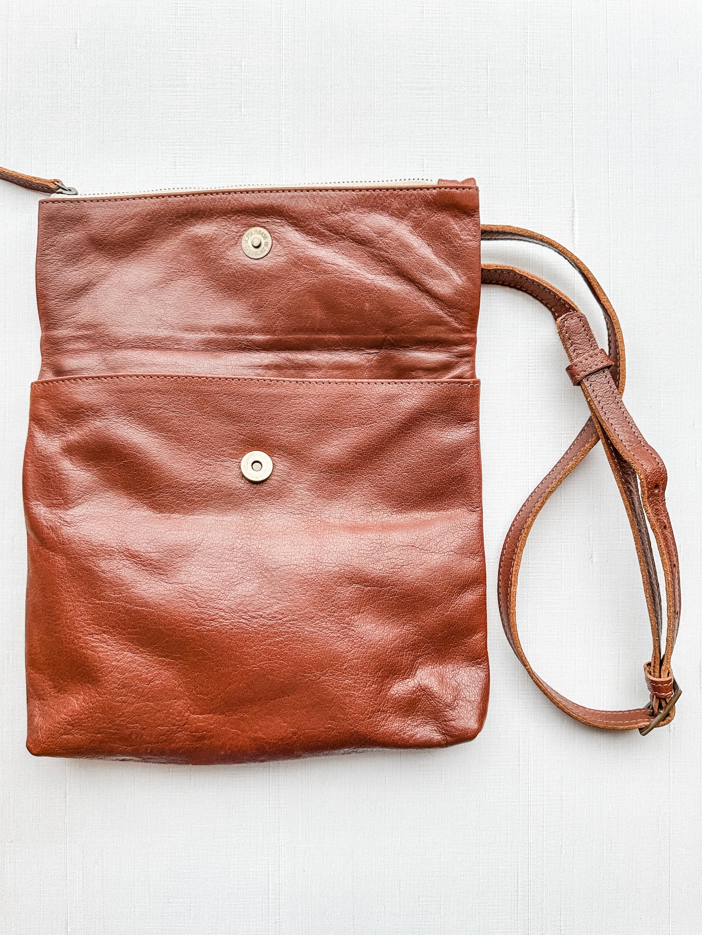 GR Perfect Pockets Crossbody in Chestnut