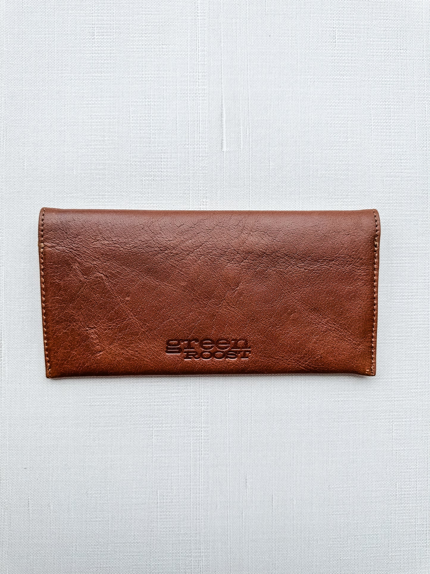 GR be kind. Sunglasses Case in Chestnut