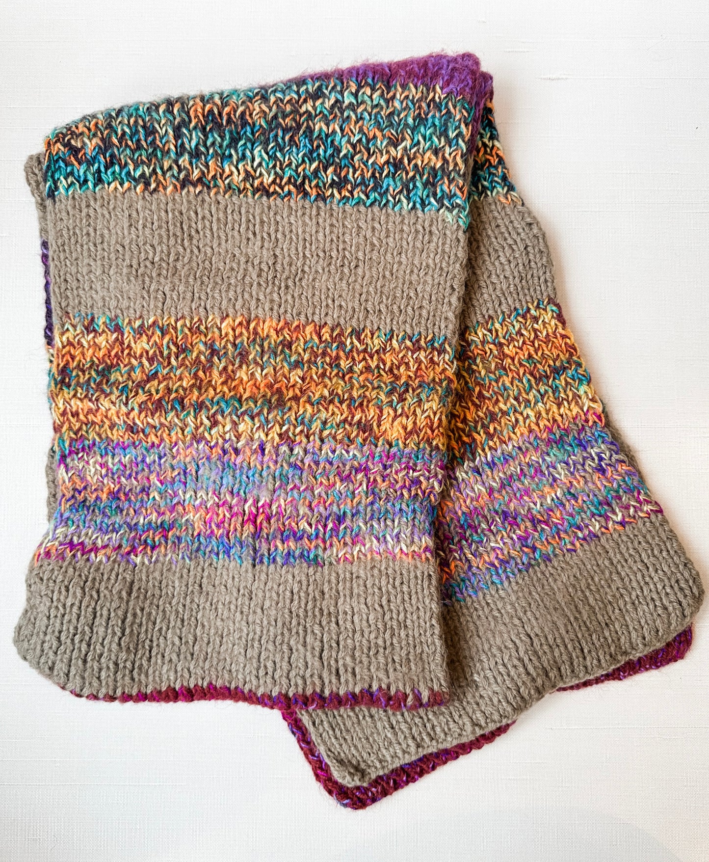 Altiplano Scarf in Sunset