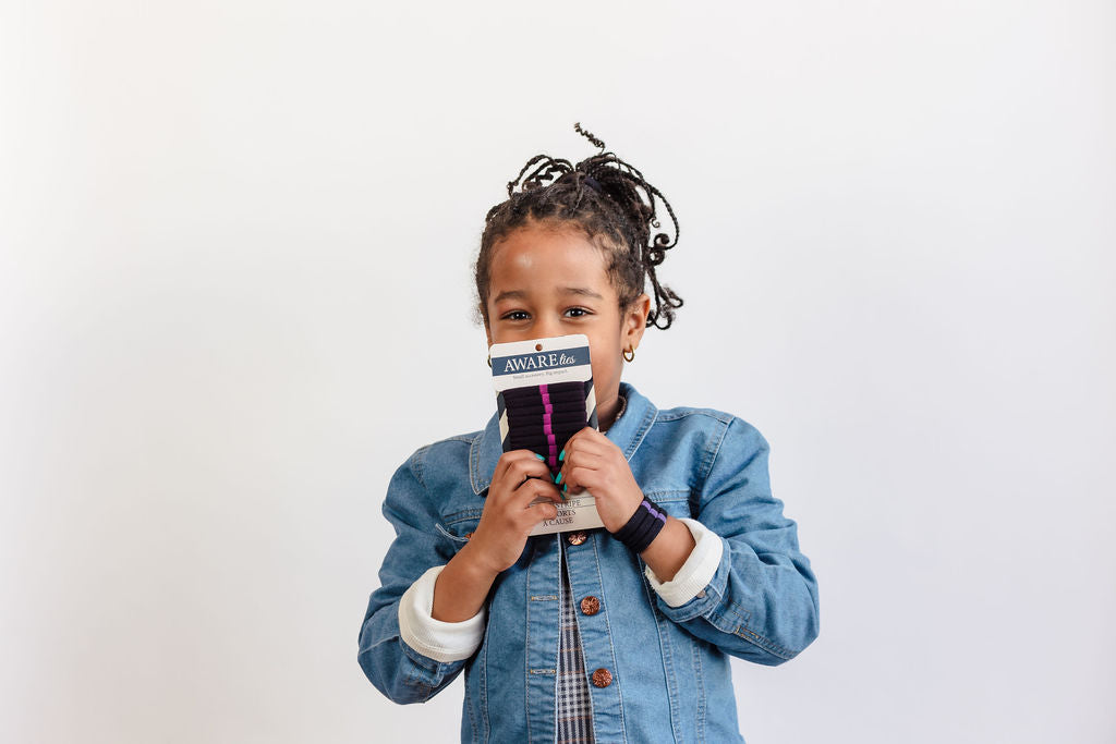 *Pre-Order* AWAREties | Pink Stripe – Breast Cancer Awareness Pack