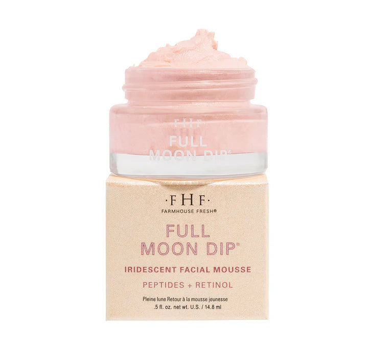 Mini Full Moon Dip® Iridescent Facial Mousse