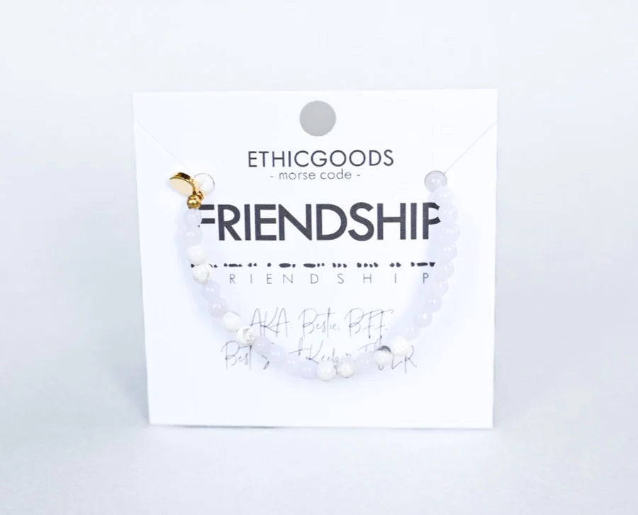 Morse Code Bracelet | FRIENDSHIP