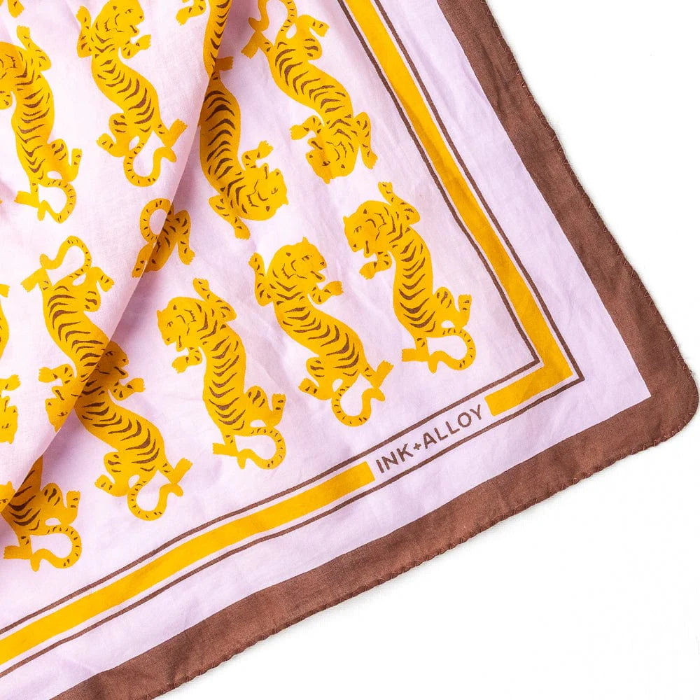 Olivia Scarf in Tiger Print