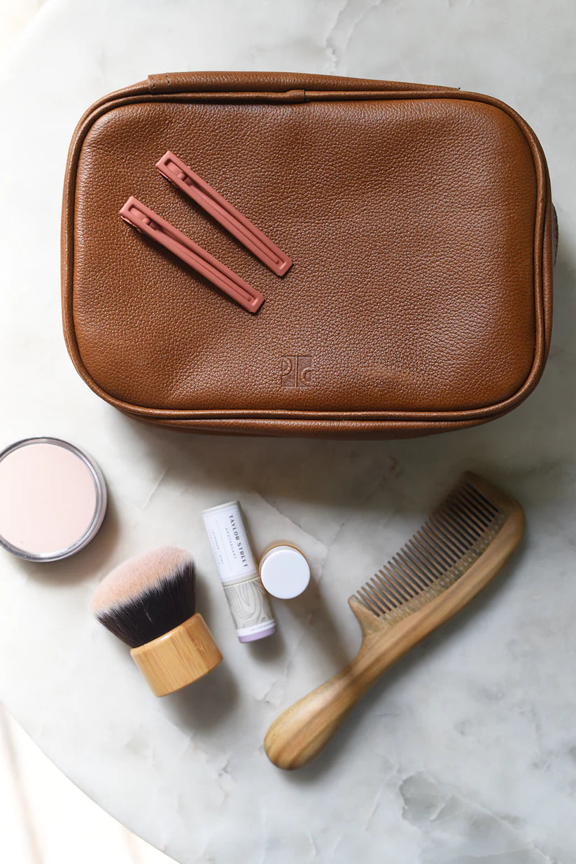 GR Organizational Pouch in Cognac