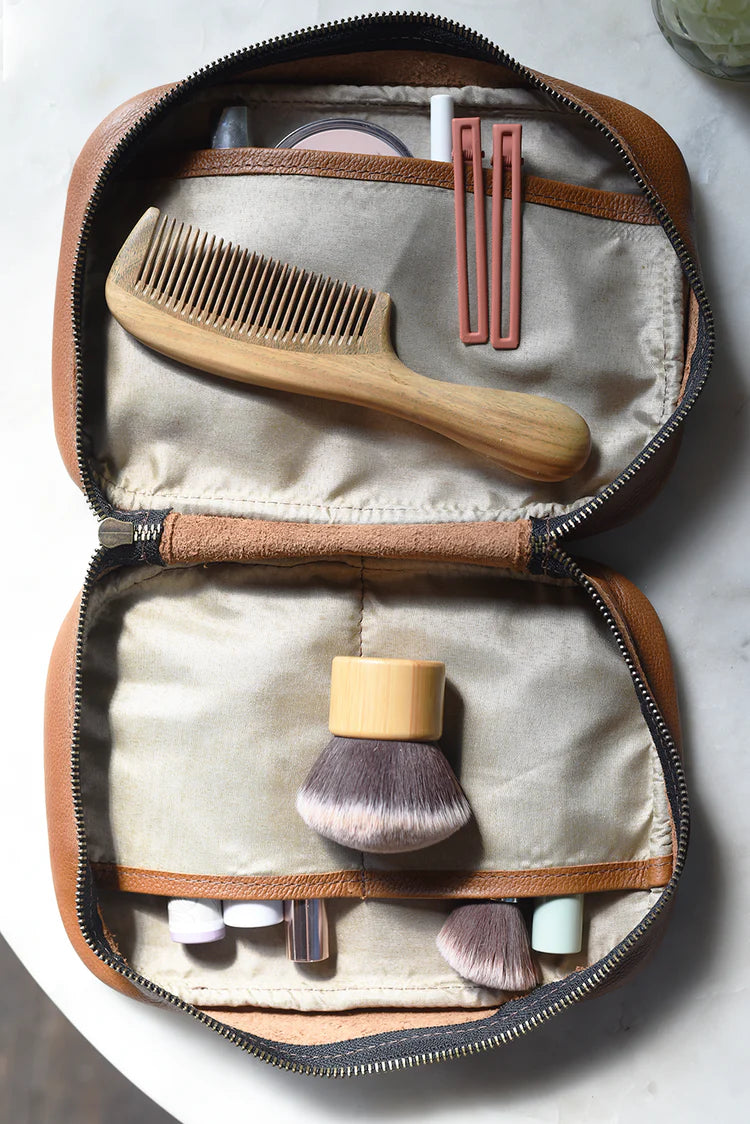GR Organizational Pouch in Cognac