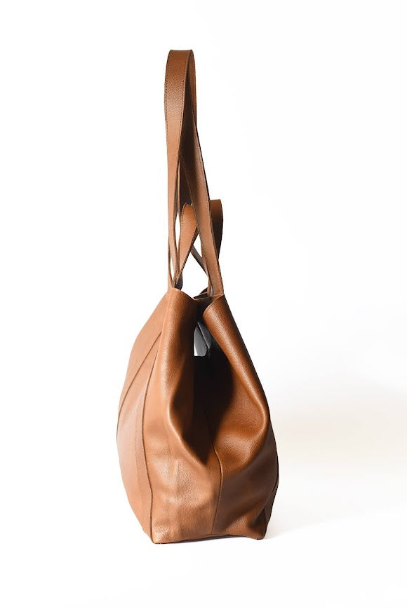 GR Origami Bag in Cognac