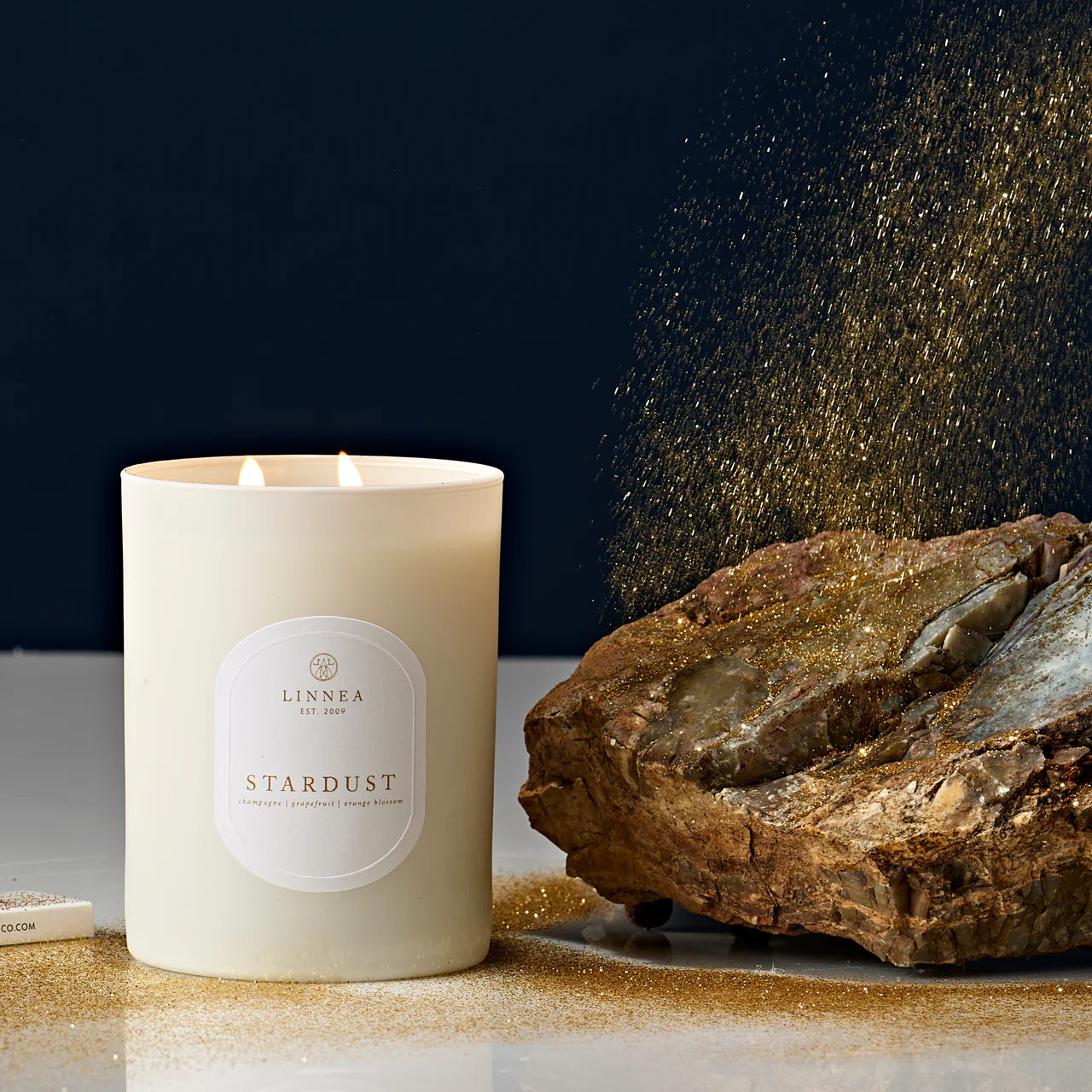 Linnea Stardust 2-wick Candle