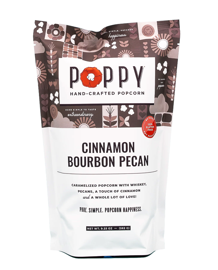 Cinnamon Bourbon Peacan Gourmet Popcorn