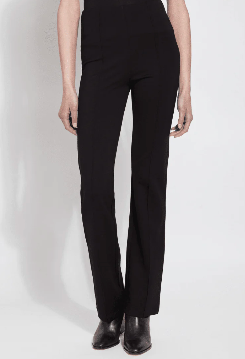 Elysse Wide Leg Pant in Black