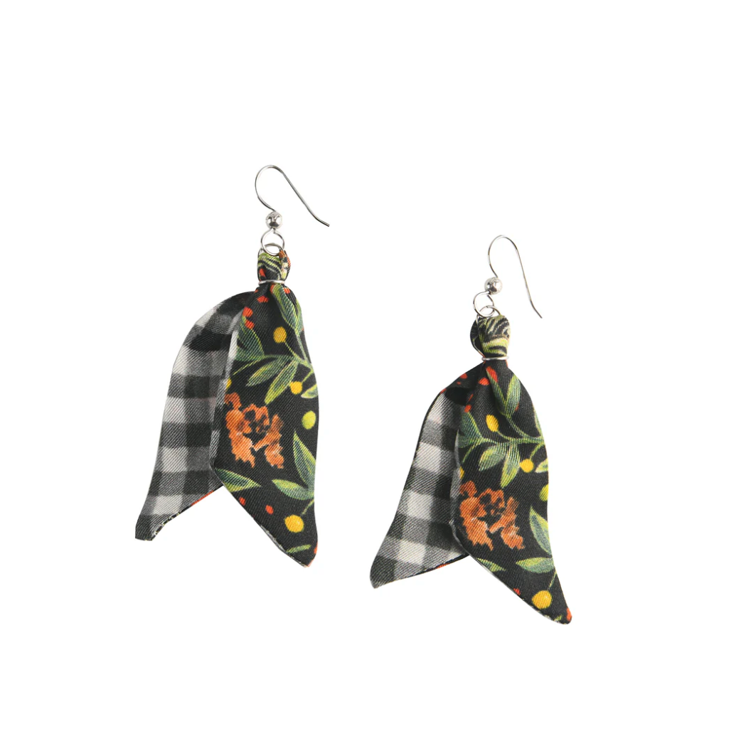Merry Berry Silk Earrings