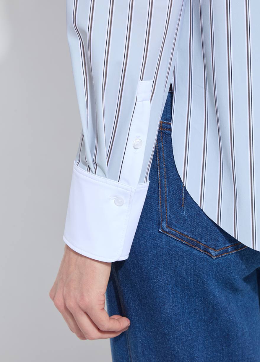 Executive Striped Schiffer Shirt
