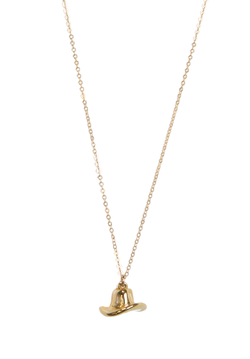 Cowboy Hat Necklace